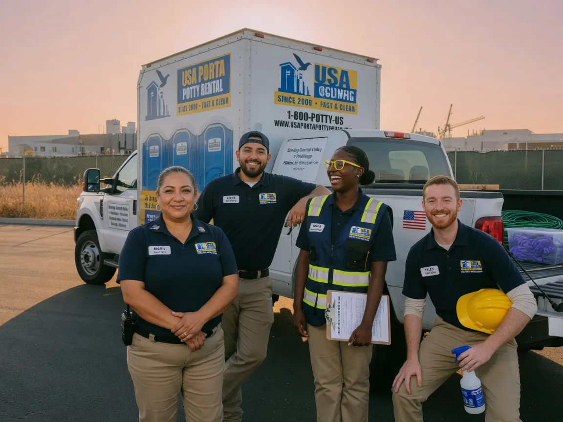 Portable Toilet Rental company in Paso Robles, CA